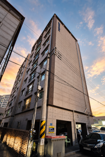울산 북구 명촌동 CN펠리스파크 외관 측면 참고사진